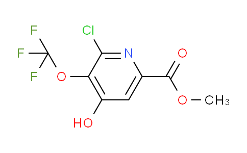Methyl 2-chloro-4-hydroxy-3-(trifluoromethoxy)pyridine-6-carboxylate