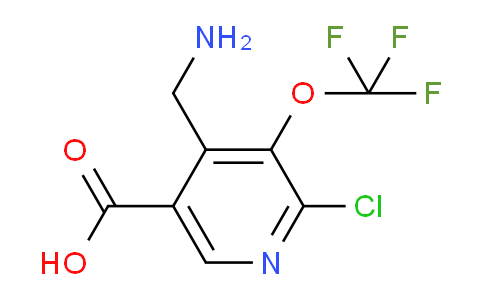 AM182655 | 1803635-55-3 | 4-(Aminomethyl)-2-chloro-3-(trifluoromethoxy)pyridine-5-carboxylic acid