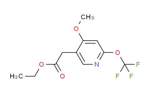 AM18266 | 1804506-72-6 | Ethyl 4-methoxy-2-(trifluoromethoxy)pyridine-5-acetate