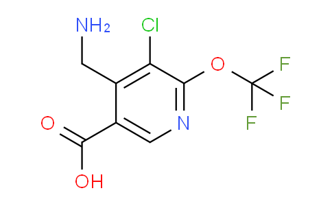 AM182661 | 1804397-56-5 | 4-(Aminomethyl)-3-chloro-2-(trifluoromethoxy)pyridine-5-carboxylic acid