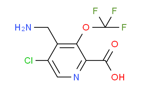 AM182662 | 1804698-84-7 | 4-(Aminomethyl)-5-chloro-3-(trifluoromethoxy)pyridine-2-carboxylic acid