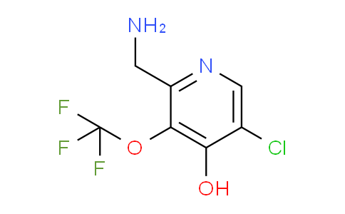 2-(Aminomethyl)-5-chloro-4-hydroxy-3-(trifluoromethoxy)pyridine