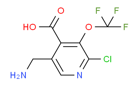AM182664 | 1806157-60-7 | 5-(Aminomethyl)-2-chloro-3-(trifluoromethoxy)pyridine-4-carboxylic acid