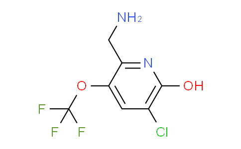 2-(Aminomethyl)-5-chloro-6-hydroxy-3-(trifluoromethoxy)pyridine