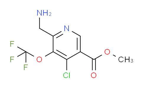 AM182670 | 1804554-25-3 | Methyl 2-(aminomethyl)-4-chloro-3-(trifluoromethoxy)pyridine-5-carboxylate