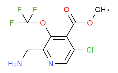 AM182673 | 1804554-28-6 | Methyl 2-(aminomethyl)-5-chloro-3-(trifluoromethoxy)pyridine-4-carboxylate
