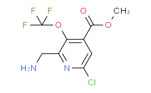 AM182679 | 1806157-75-4 | Methyl 2-(aminomethyl)-6-chloro-3-(trifluoromethoxy)pyridine-4-carboxylate