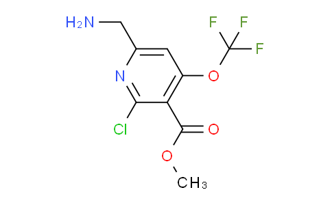 AM182682 | 1806225-78-4 | Methyl 6-(aminomethyl)-2-chloro-4-(trifluoromethoxy)pyridine-3-carboxylate