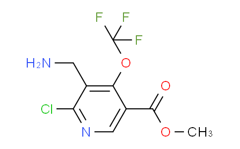 AM182683 | 1803961-85-4 | Methyl 3-(aminomethyl)-2-chloro-4-(trifluoromethoxy)pyridine-5-carboxylate