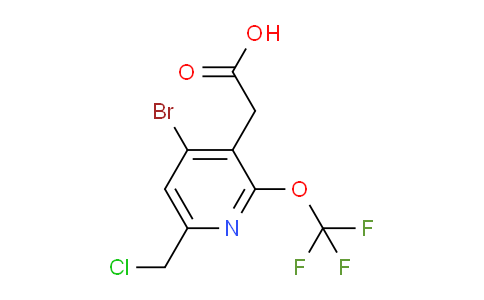 AM182694 | 1806130-27-7 | 4-Bromo-6-(chloromethyl)-2-(trifluoromethoxy)pyridine-3-acetic acid