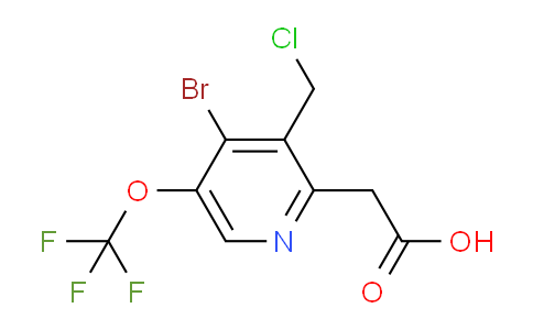 AM182695 | 1806085-29-9 | 4-Bromo-3-(chloromethyl)-5-(trifluoromethoxy)pyridine-2-acetic acid