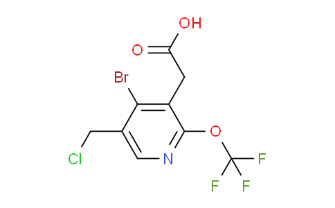 AM182698 | 1804634-64-7 | 4-Bromo-5-(chloromethyl)-2-(trifluoromethoxy)pyridine-3-acetic acid