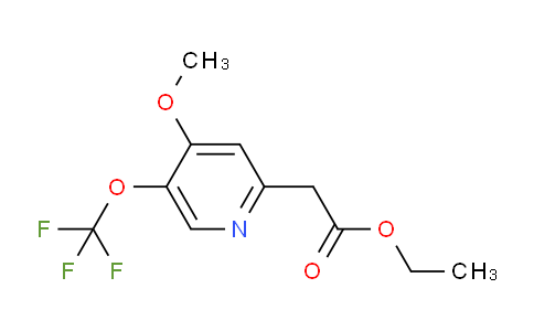 AM18270 | 1803486-75-0 | Ethyl 4-methoxy-5-(trifluoromethoxy)pyridine-2-acetate