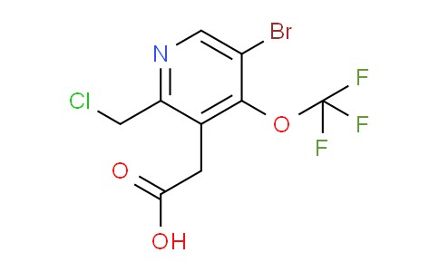 AM182700 | 1806085-37-9 | 5-Bromo-2-(chloromethyl)-4-(trifluoromethoxy)pyridine-3-acetic acid