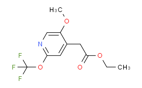AM18272 | 1804297-59-3 | Ethyl 5-methoxy-2-(trifluoromethoxy)pyridine-4-acetate