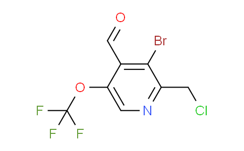 AM182745 | 1804543-46-1 | 3-Bromo-2-(chloromethyl)-5-(trifluoromethoxy)pyridine-4-carboxaldehyde