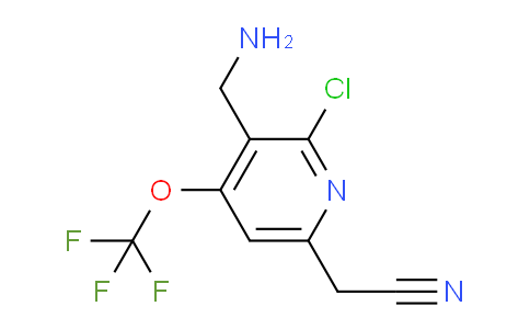 AM182747 | 1806111-22-7 | 3-(Aminomethyl)-2-chloro-4-(trifluoromethoxy)pyridine-6-acetonitrile