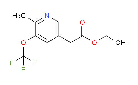 Ethyl 2-methyl-3-(trifluoromethoxy)pyridine-5-acetate