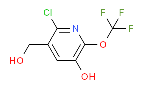 2-Chloro-5-hydroxy-6-(trifluoromethoxy)pyridine-3-methanol