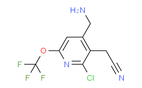 AM182762 | 1803955-53-4 | 4-(Aminomethyl)-2-chloro-6-(trifluoromethoxy)pyridine-3-acetonitrile