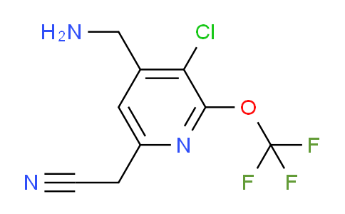 AM182765 | 1806168-77-3 | 4-(Aminomethyl)-3-chloro-2-(trifluoromethoxy)pyridine-6-acetonitrile