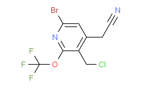 AM182769 | 1806205-27-5 | 6-Bromo-3-(chloromethyl)-2-(trifluoromethoxy)pyridine-4-acetonitrile
