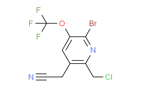 AM182770 | 1804447-41-3 | 2-Bromo-6-(chloromethyl)-3-(trifluoromethoxy)pyridine-5-acetonitrile