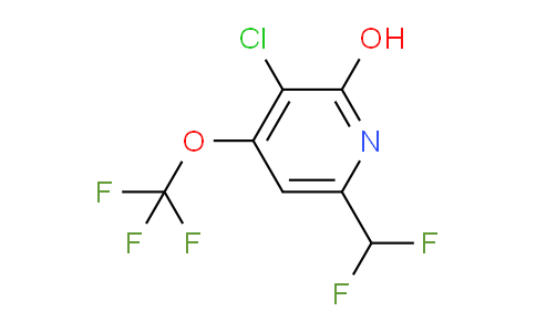 AM182771 | 1804770-67-9 | 3-Chloro-6-(difluoromethyl)-2-hydroxy-4-(trifluoromethoxy)pyridine