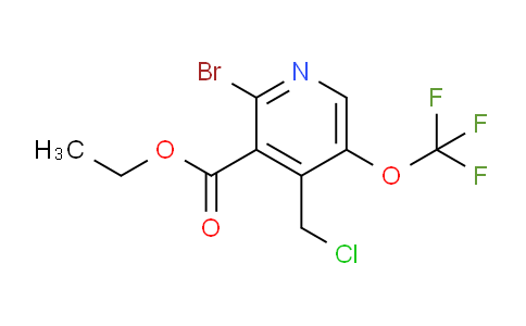 AM182773 | 1804570-93-1 | Ethyl 2-bromo-4-(chloromethyl)-5-(trifluoromethoxy)pyridine-3-carboxylate