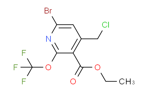 AM182776 | 1803614-77-8 | Ethyl 6-bromo-4-(chloromethyl)-2-(trifluoromethoxy)pyridine-3-carboxylate