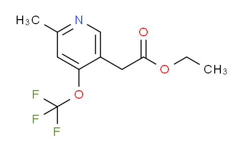 AM18278 | 1803487-89-9 | Ethyl 2-methyl-4-(trifluoromethoxy)pyridine-5-acetate