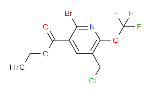 AM182783 | 1806217-12-8 | Ethyl 2-bromo-5-(chloromethyl)-6-(trifluoromethoxy)pyridine-3-carboxylate