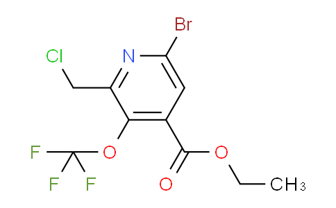 AM182786 | 1806217-18-4 | Ethyl 6-bromo-2-(chloromethyl)-3-(trifluoromethoxy)pyridine-4-carboxylate