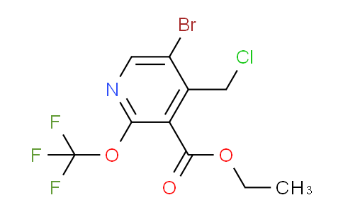 AM182793 | 1806217-34-4 | Ethyl 5-bromo-4-(chloromethyl)-2-(trifluoromethoxy)pyridine-3-carboxylate