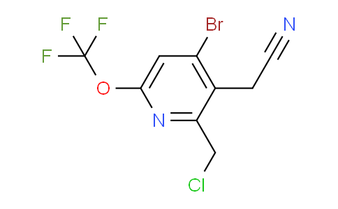 AM182794 | 1806199-12-1 | 4-Bromo-2-(chloromethyl)-6-(trifluoromethoxy)pyridine-3-acetonitrile