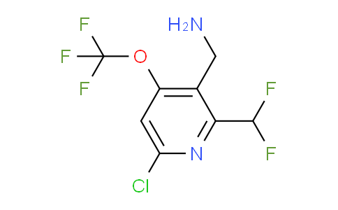 AM182796 | 1804806-66-3 | 3-(Aminomethyl)-6-chloro-2-(difluoromethyl)-4-(trifluoromethoxy)pyridine