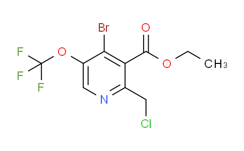 AM182797 | 1806084-79-6 | Ethyl 4-bromo-2-(chloromethyl)-5-(trifluoromethoxy)pyridine-3-carboxylate
