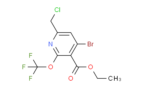 AM182800 | 1804656-68-5 | Ethyl 4-bromo-6-(chloromethyl)-2-(trifluoromethoxy)pyridine-3-carboxylate