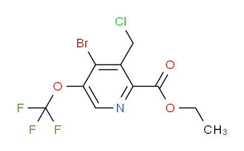 AM182803 | 1806217-53-7 | Ethyl 4-bromo-3-(chloromethyl)-5-(trifluoromethoxy)pyridine-2-carboxylate