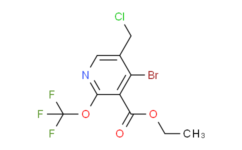 AM182806 | 1803958-72-6 | Ethyl 4-bromo-5-(chloromethyl)-2-(trifluoromethoxy)pyridine-3-carboxylate