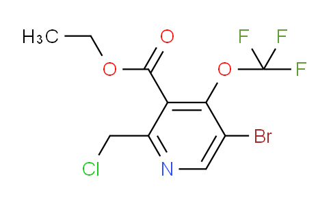 AM182808 | 1804656-77-6 | Ethyl 5-bromo-2-(chloromethyl)-4-(trifluoromethoxy)pyridine-3-carboxylate