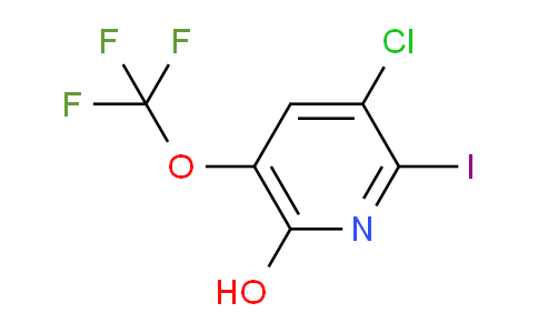 AM182813 | 1804659-40-2 | 3-Chloro-6-hydroxy-2-iodo-5-(trifluoromethoxy)pyridine