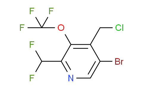 AM182842 | 1803614-27-8 | 5-Bromo-4-(chloromethyl)-2-(difluoromethyl)-3-(trifluoromethoxy)pyridine