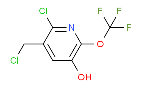 AM182847 | 1804661-06-0 | 2-Chloro-3-(chloromethyl)-5-hydroxy-6-(trifluoromethoxy)pyridine