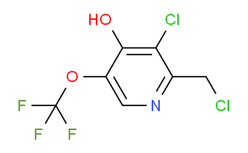 AM182858 | 1806141-58-1 | 3-Chloro-2-(chloromethyl)-4-hydroxy-5-(trifluoromethoxy)pyridine