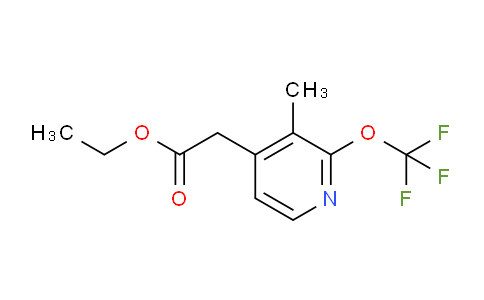 Ethyl 3-methyl-2-(trifluoromethoxy)pyridine-4-acetate