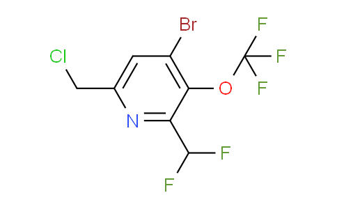AM182862 | 1803917-76-1 | 4-Bromo-6-(chloromethyl)-2-(difluoromethyl)-3-(trifluoromethoxy)pyridine