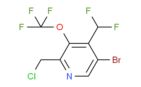 AM182866 | 1803917-84-1 | 5-Bromo-2-(chloromethyl)-4-(difluoromethyl)-3-(trifluoromethoxy)pyridine