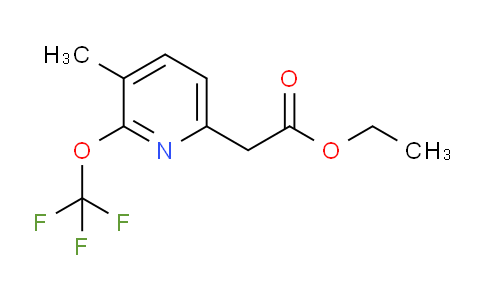 Ethyl 3-methyl-2-(trifluoromethoxy)pyridine-6-acetate