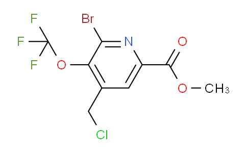 AM182889 | 1804633-51-9 | Methyl 2-bromo-4-(chloromethyl)-3-(trifluoromethoxy)pyridine-6-carboxylate